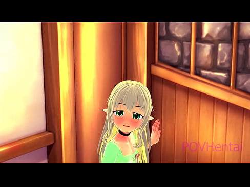❤️ (Trap) Elvish maid توهان جي منهن ڌوئڻ ۾ مدد ڪري ٿي. ❤️❌ ❤